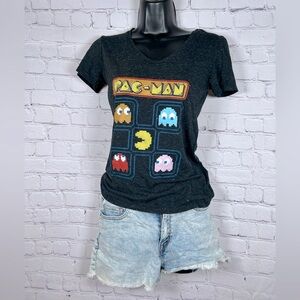 MAD Engine Black Speckled Pac-Man Tee